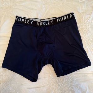 HURLEY Men’s boxer briefs, size L, almost new (gently used); no stains/blemishes